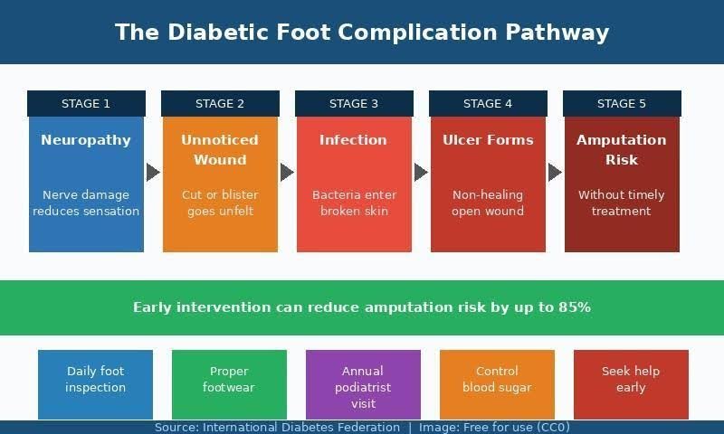 Why Diabetics Must Never Ignore Foot Pain