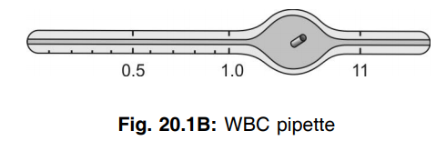 WBC pipette