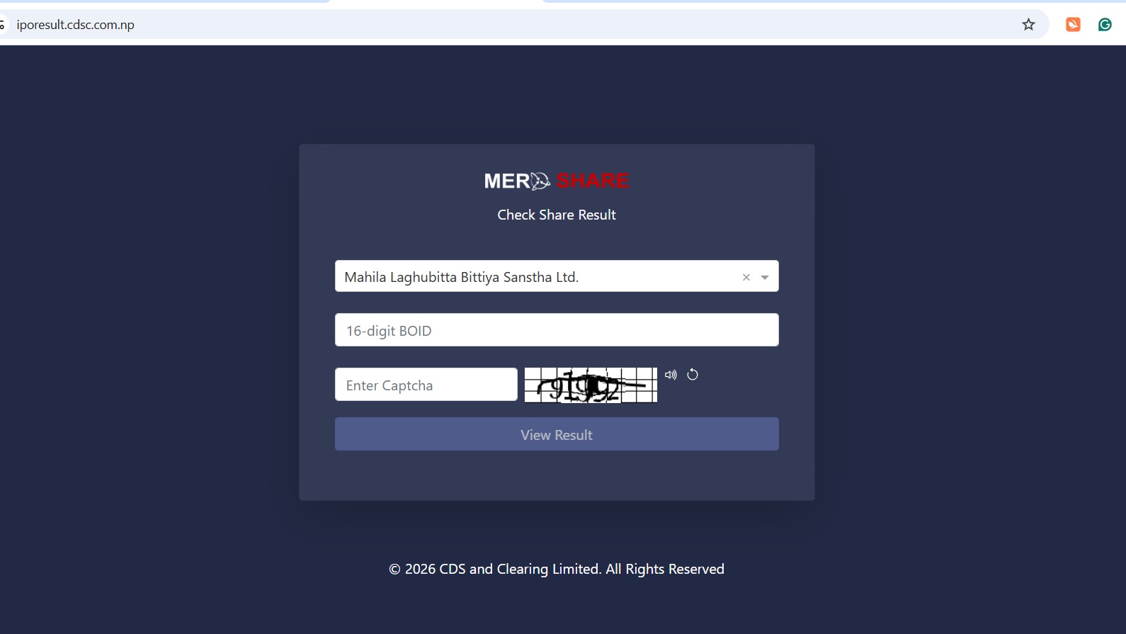 IPO Result Check in Nepal: How to Check IPO Allotment Online