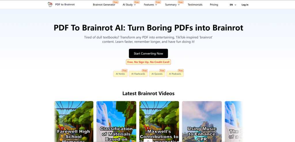 Pdf to Brainrot: When Your PDF Needs a Pulse Not Another Highlight Color